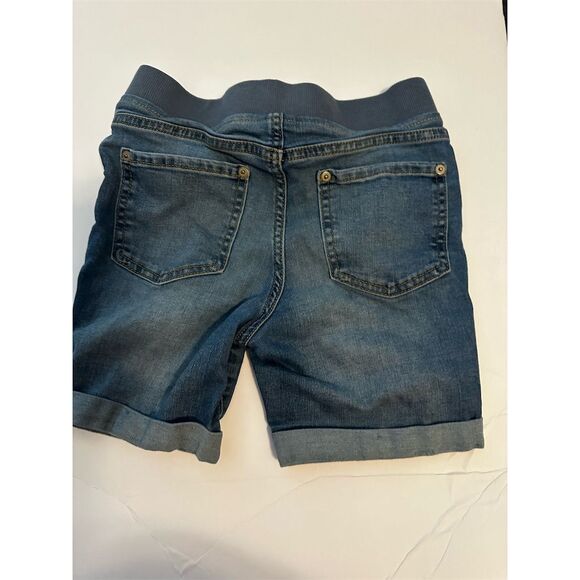 Old Navy Girls Size 10 Blue Denim Butterfly Embroidered Shorts - Picture 11 of 11